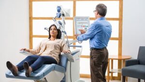 Doctor at MD TruCare providing TMS therapy in Grapevine TX